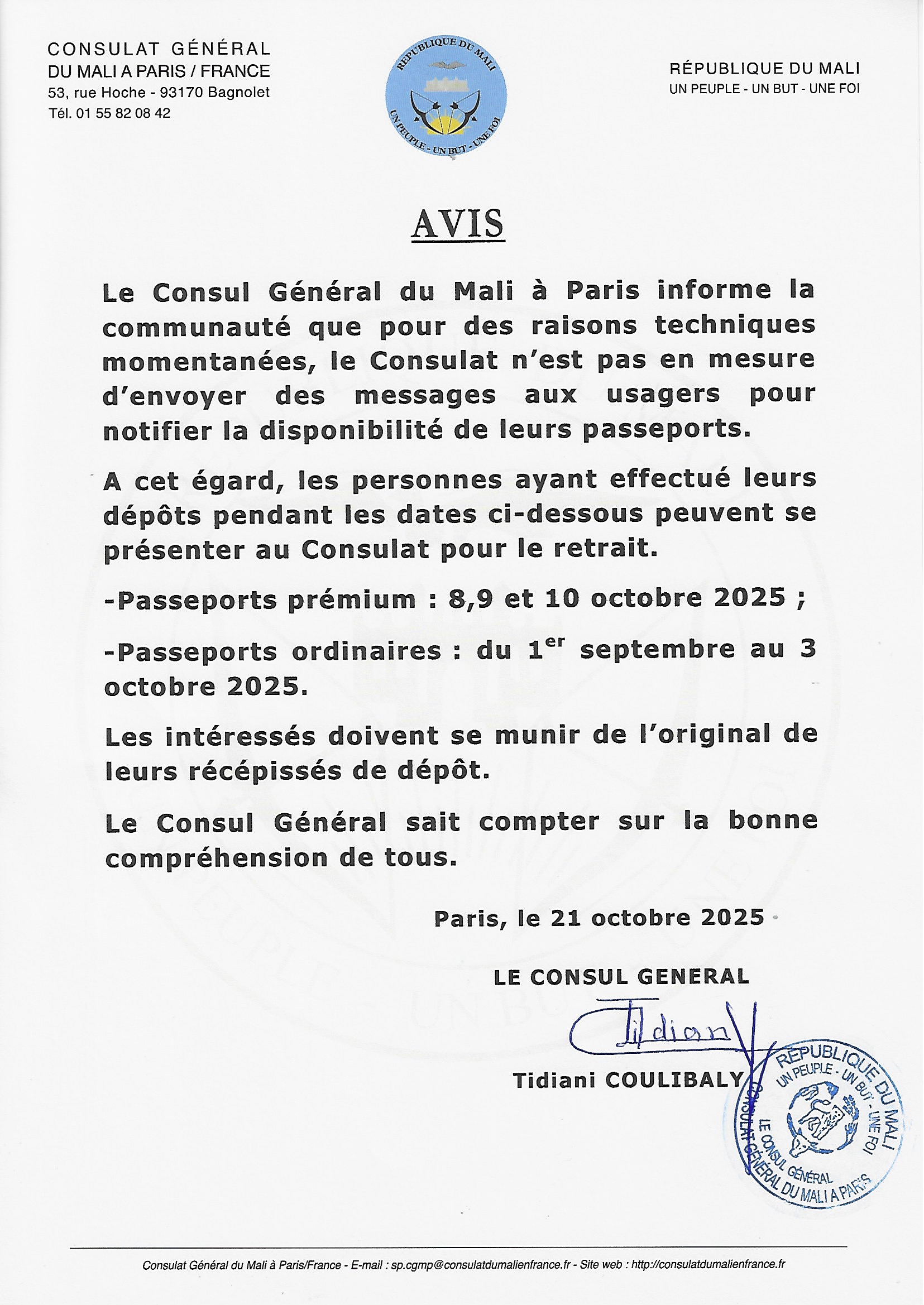 Assistance consulaire