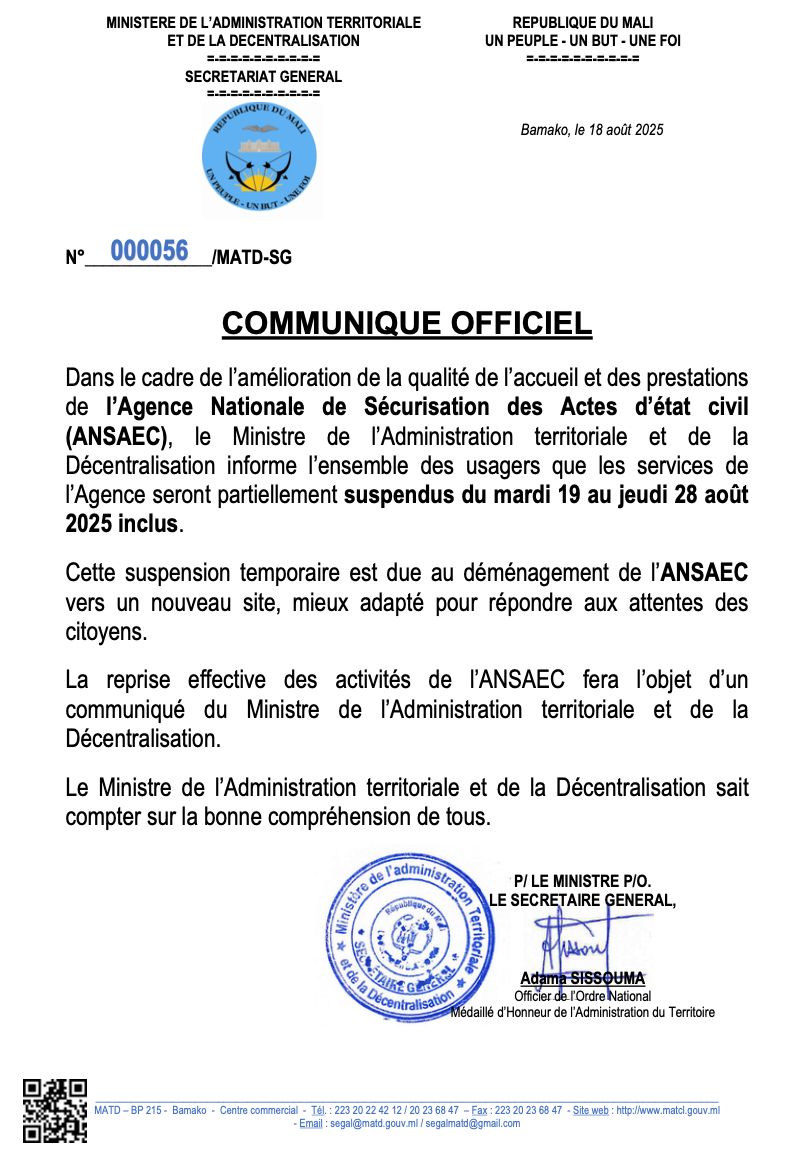 Consulat Général du Mali en France